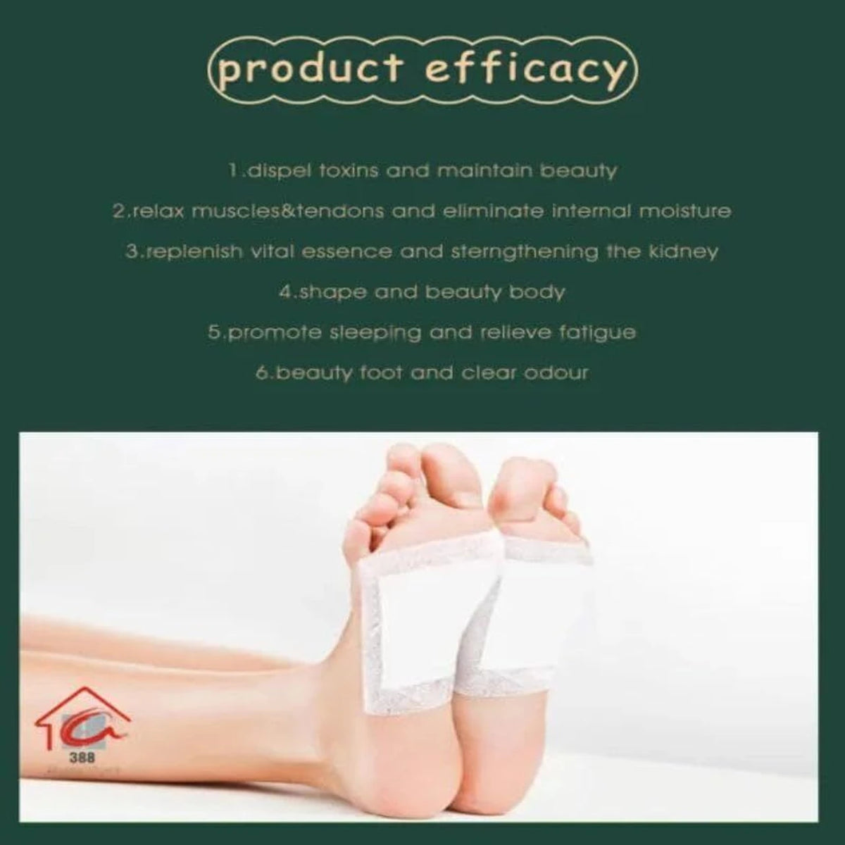 🌿 Detox Foot Pads Herba Jivan 🌿🦶 BUY 10 GET 20 FREE 🌱